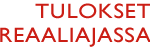 Tulokset reaaliajassa